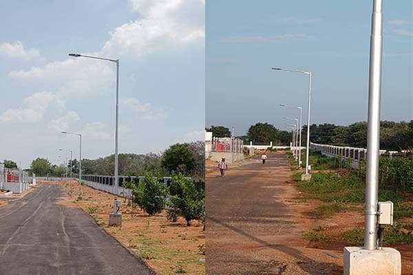 Street Light Pole Erection 9